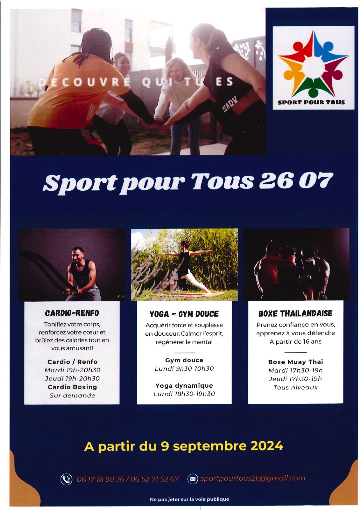 Sport pour tous à La Laupie